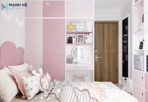 5. tủ quần áo kết hợp bàn trang điểm