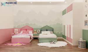 Giuong ngu doi de thuong cho be